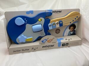 Moover Junior Wooden Toy Guitar Blue Musical NIB